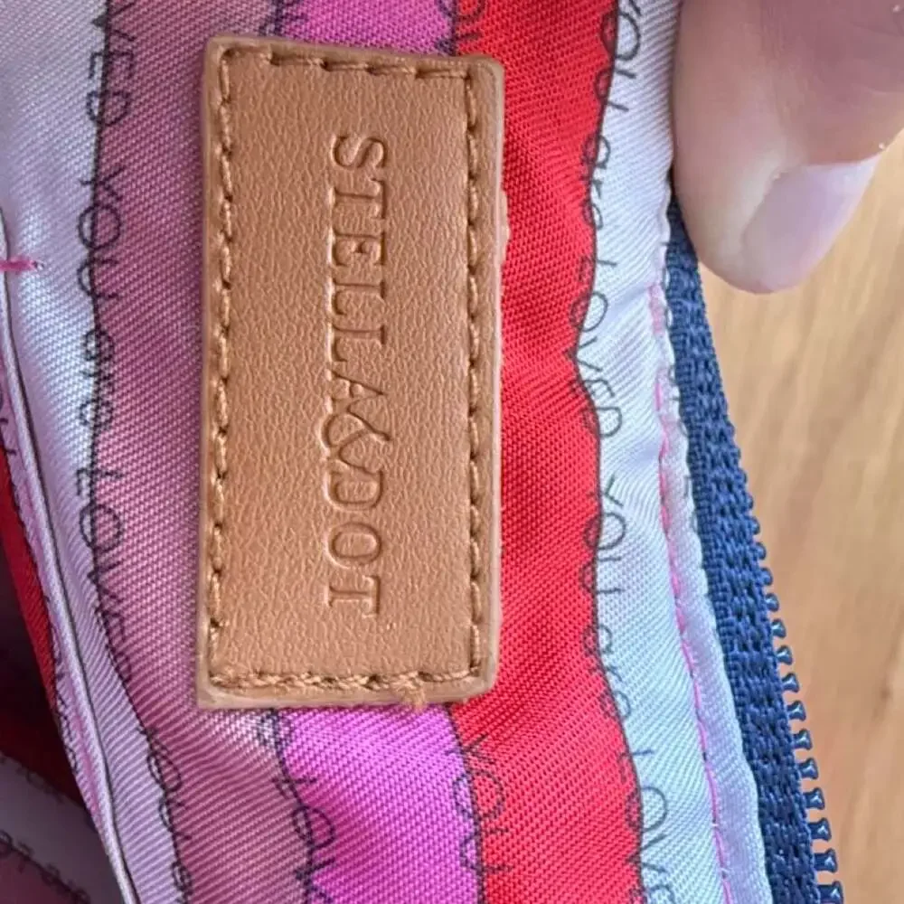 Stella&Dot Amour embroidery pouch bag